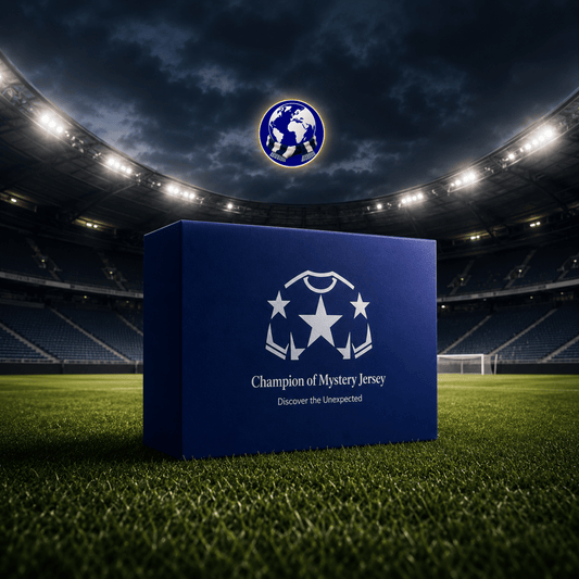 Club Mystery Box Verpackung für originale Vereins-Fussballtrikots