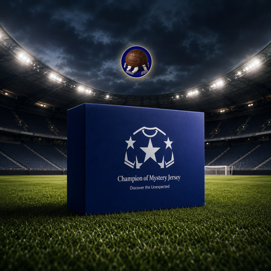 Retro Club Mystery Box Verpackung für historische Vereins-Trikots
