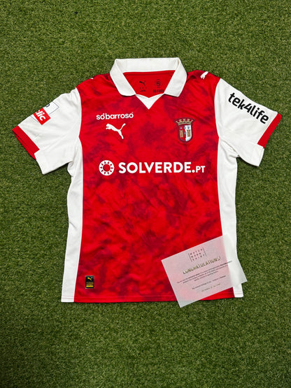 SC Braga - 2025/26 - Heim - M - Lelo - Matchworn&Signiert