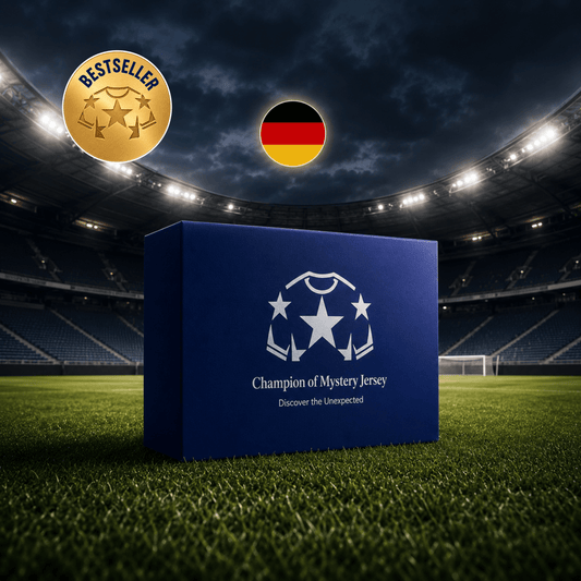 Bundesliga Mystery Box Verpackung für deutsche Fussballtrikots