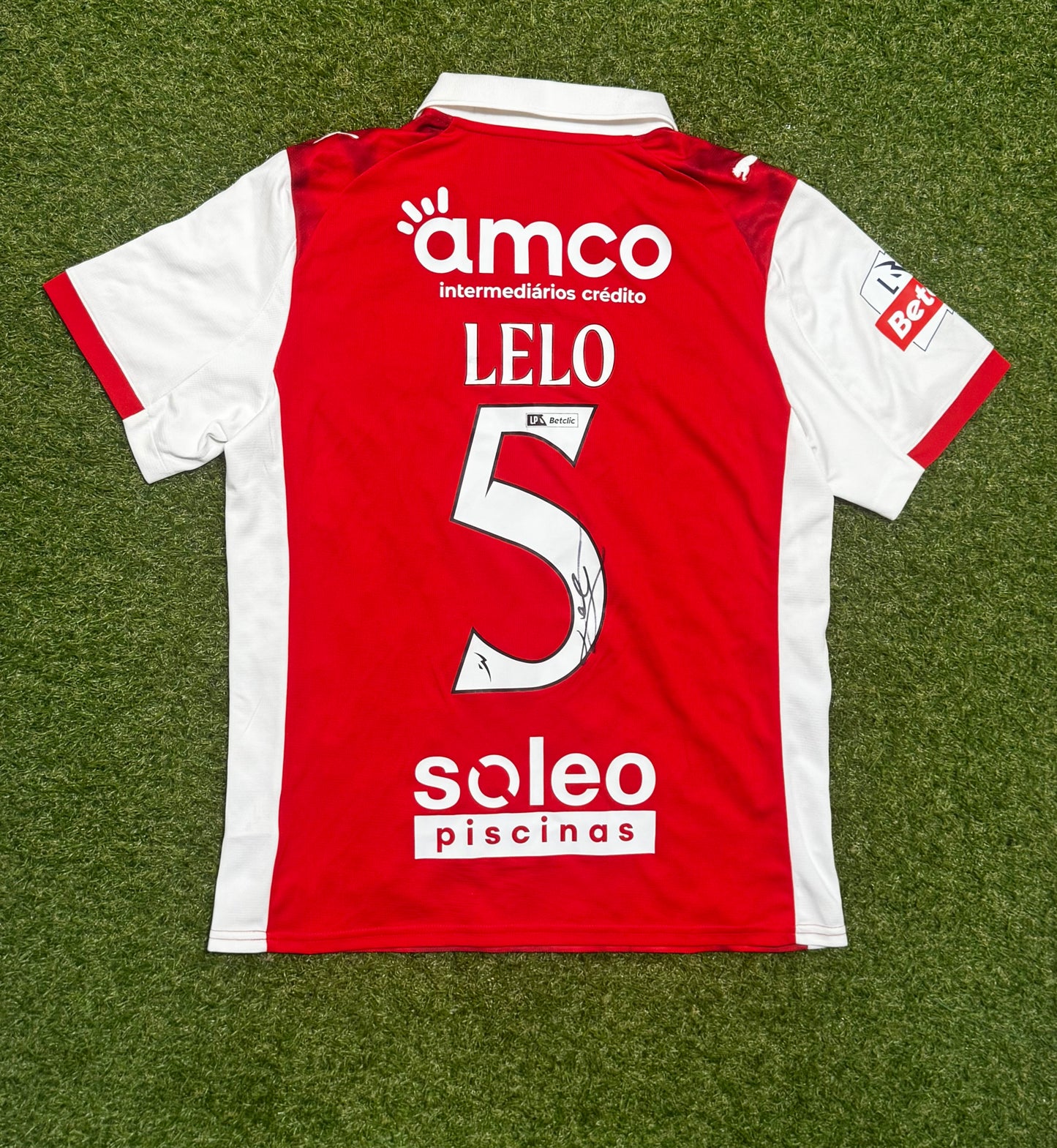 SC Braga - 2025/26 - Heim - M - Lelo - Matchworn&Signiert